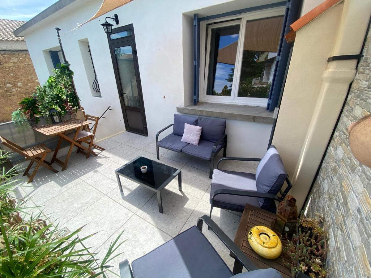 L'esplanade, appartement en centre-ville au calme Puisserguier Extérieur photo